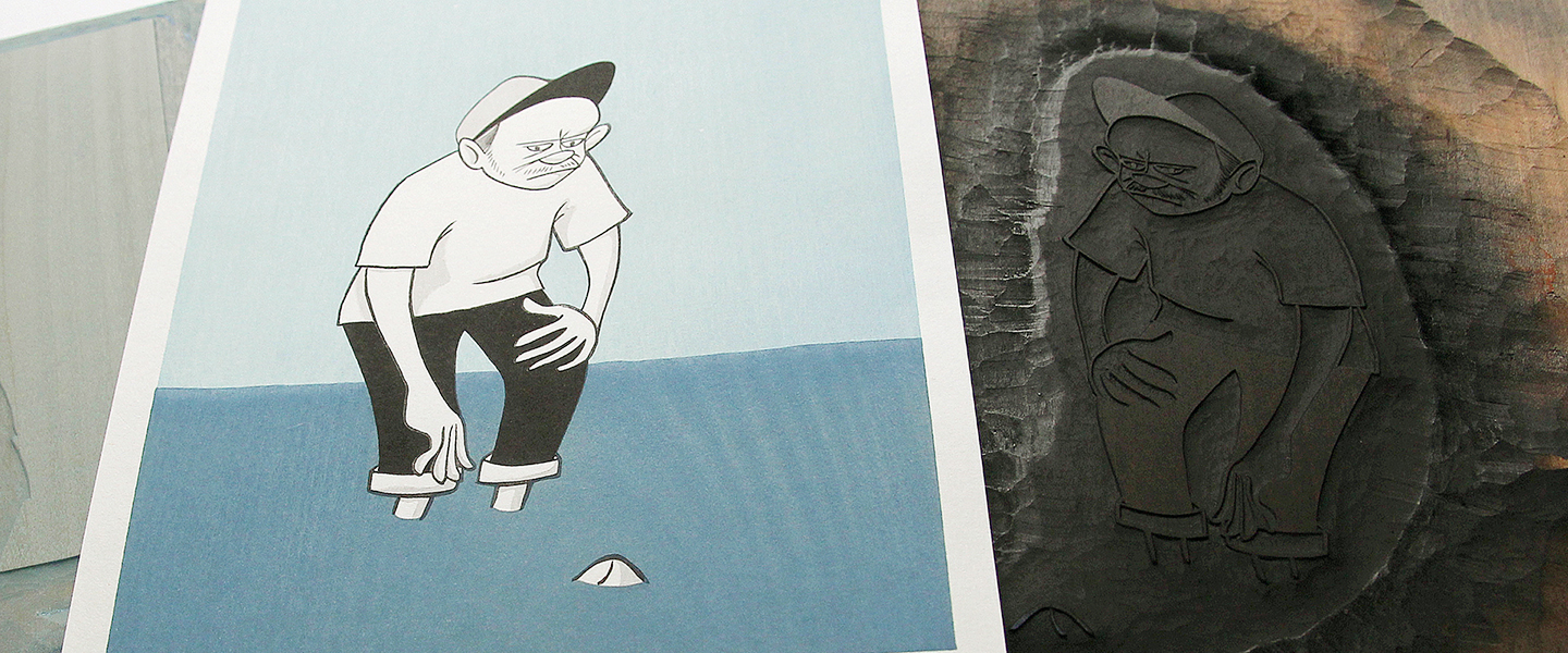 無題2」 | 花井祐介 | アダチ版画 現代の浮世絵