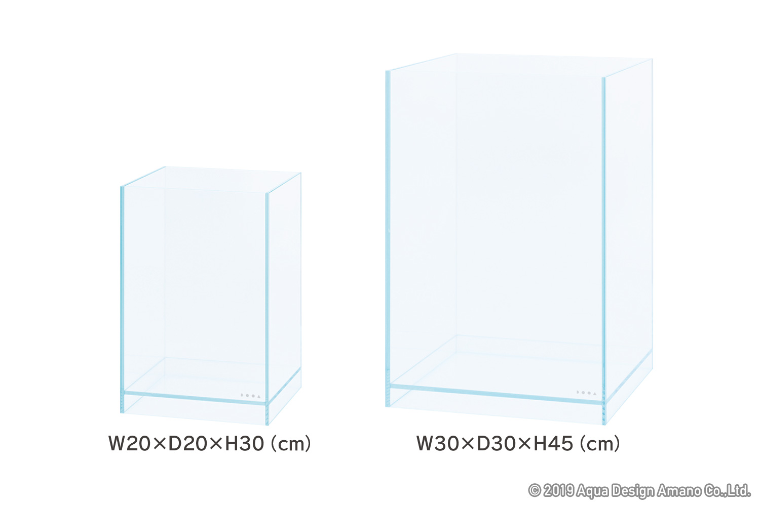 ADA AQUARIUM クロス グラス セット ADA NEW PRODUCTS 「ADAが提案する