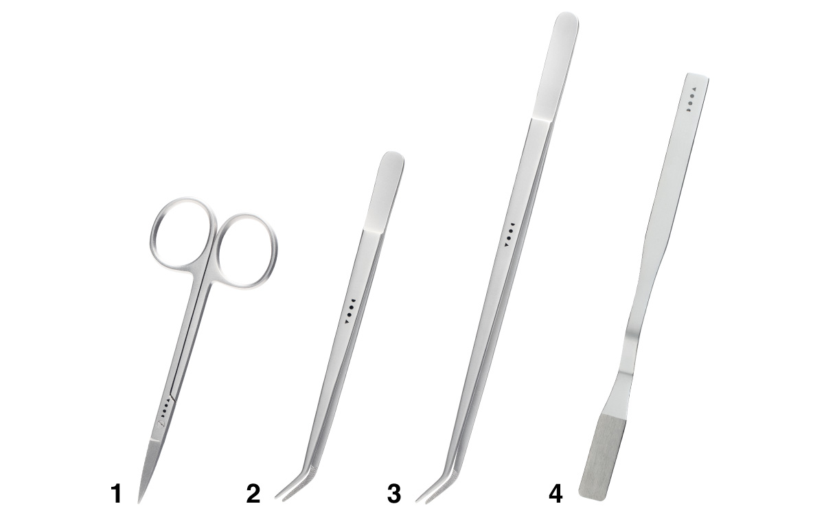 ADA DOOA ピンセット ハサミ セット ADA ピンセット レイザー サンド