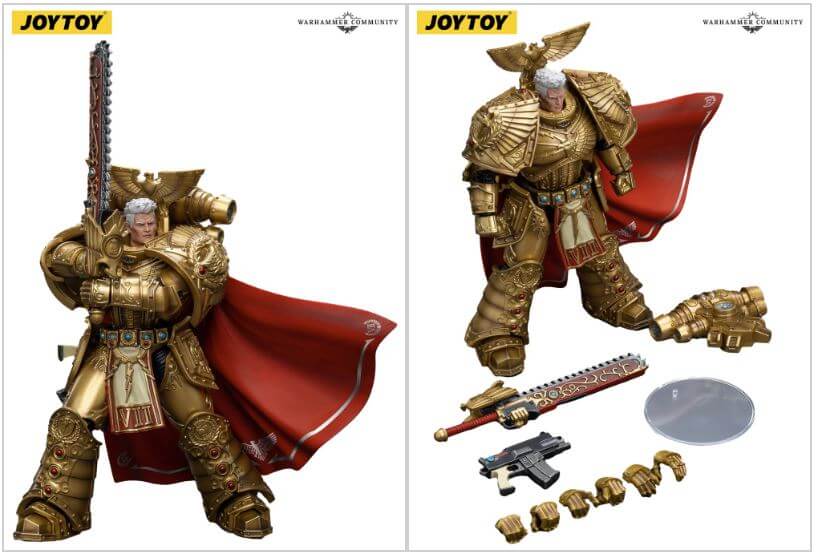 JOYTOY ウォーハンマー40K ROGAL DORNフィギュア Amazon.com