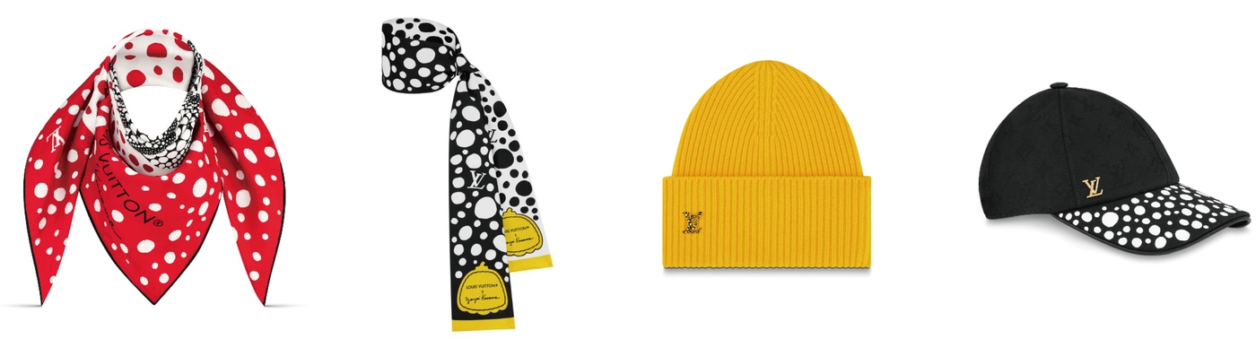 ルイ・ヴィトン「ルイ·ヴィトン × 草間彌生」コレクションの第1弾を