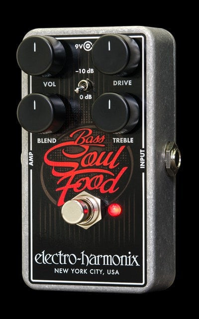 Electro-Harmonix Bass Soul Food Overdrive pedal - Adirondack Guitar