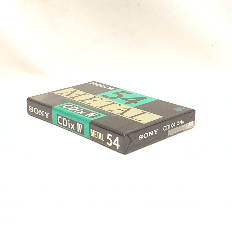 △買取品△ SONY 54 METAL CDix IV METAL(メタルテープ) カセット