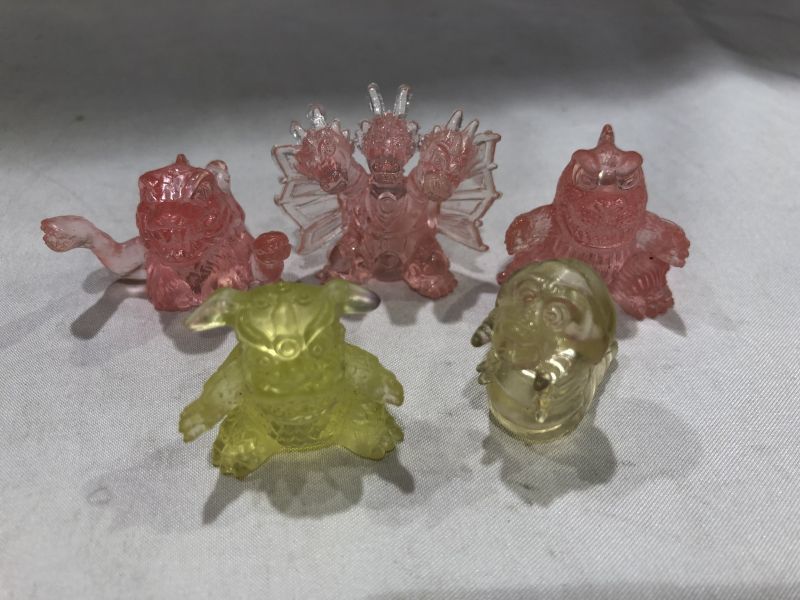 ゴジラ怪獣軍団クリスタル 映画館配布当時品フィギュア メカ