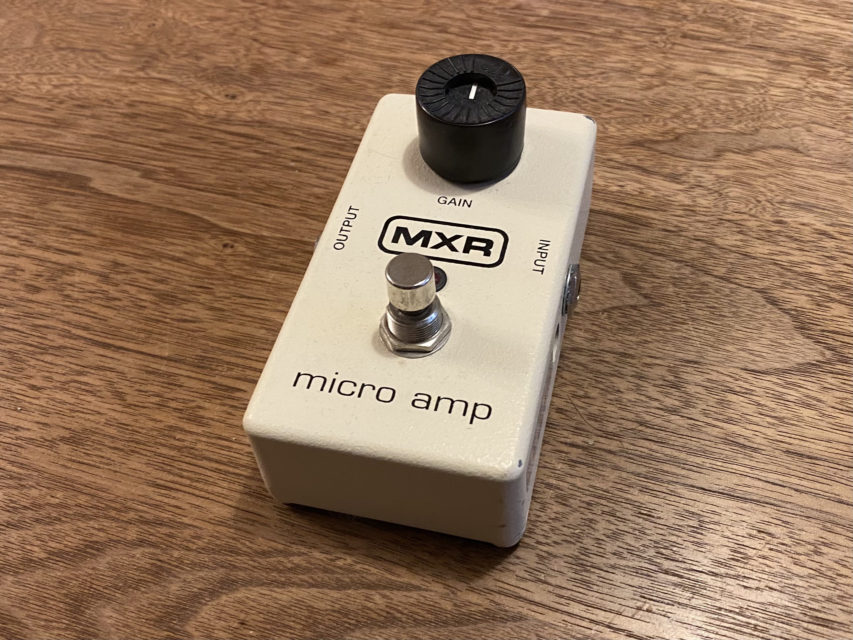 MXR micro amp ギターエフェクター クリーンブースター MXR Micro Amp
