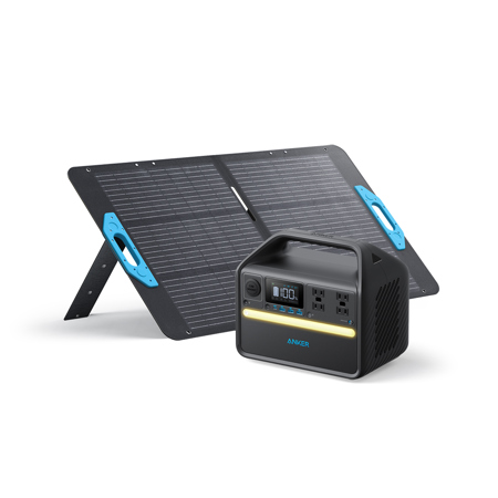 Anker SOLIX 536 508Wh 500W Portable Power Station with PS100 100W