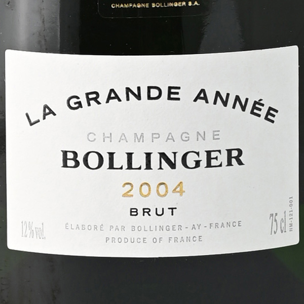 2004 ボランジェ グラン・ダネ / ボランジェ(BOLLINGER GRANDE ANNEE