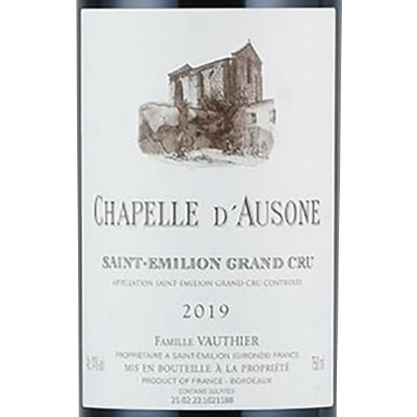 2019 シャペル・ドーゾンヌ /シャトー・オーゾンヌ ◎(CHAPELLE D