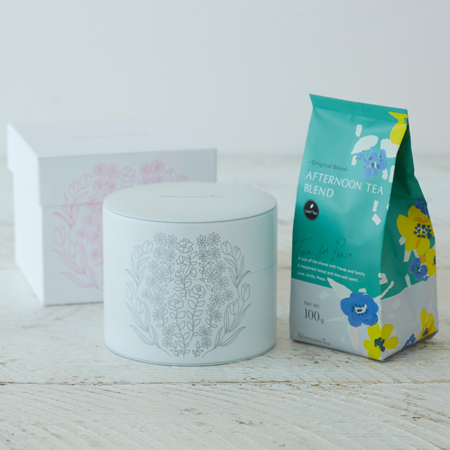 アフタヌーンティー⑪TeaforPeaceBox(缶＋個包装28個)チケット無し