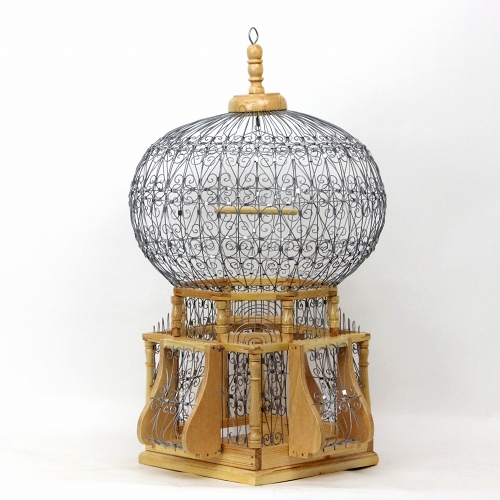 アフリカンスクエアー / チュニジア鳥かご ナチュラル 大(MM2)