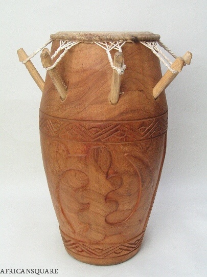 アフリカンビンテージドラム｜東・中央アフリカ伝統太鼓】 アフリカン