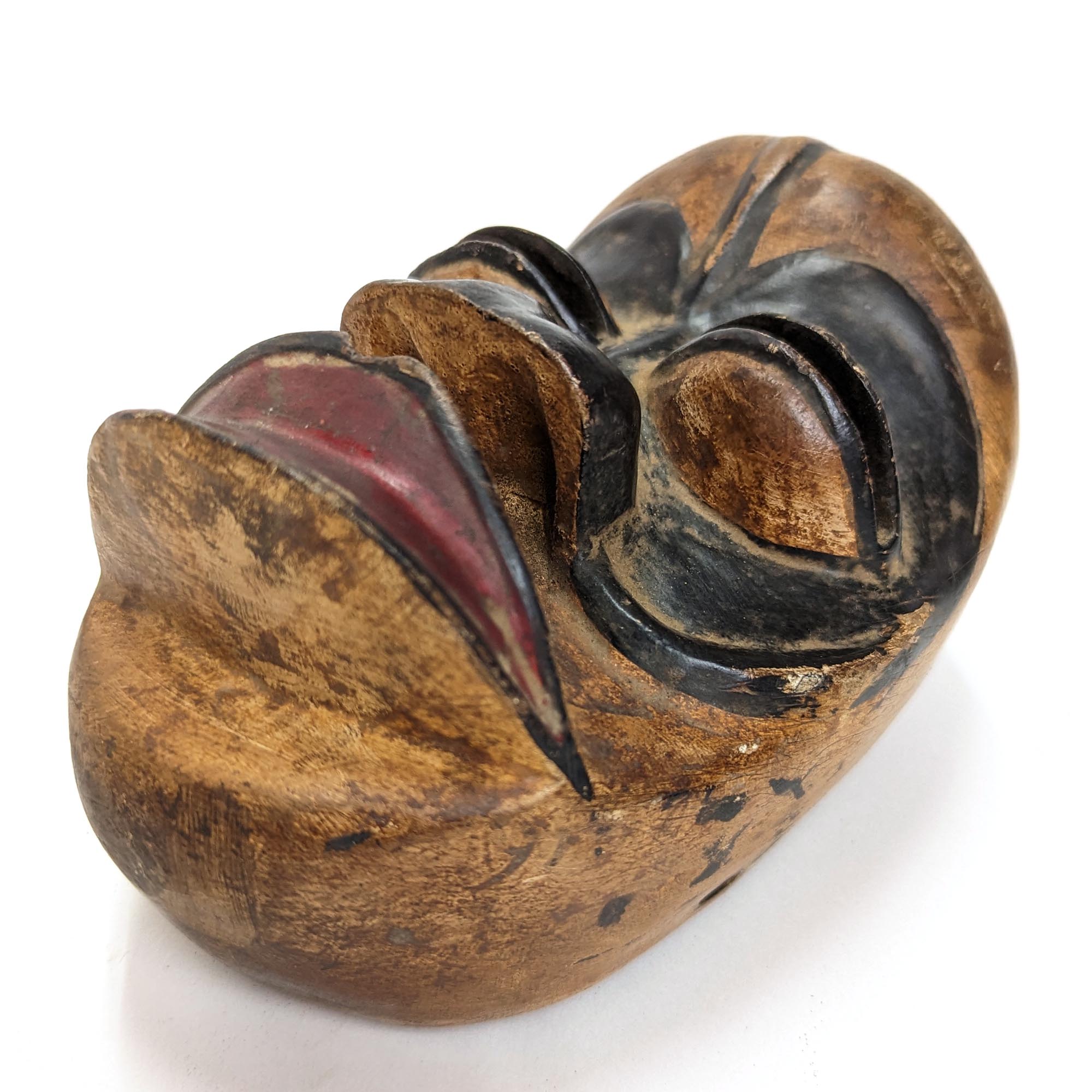 アフリカンスタイル 木製マスク 約25cm 【公式通販】