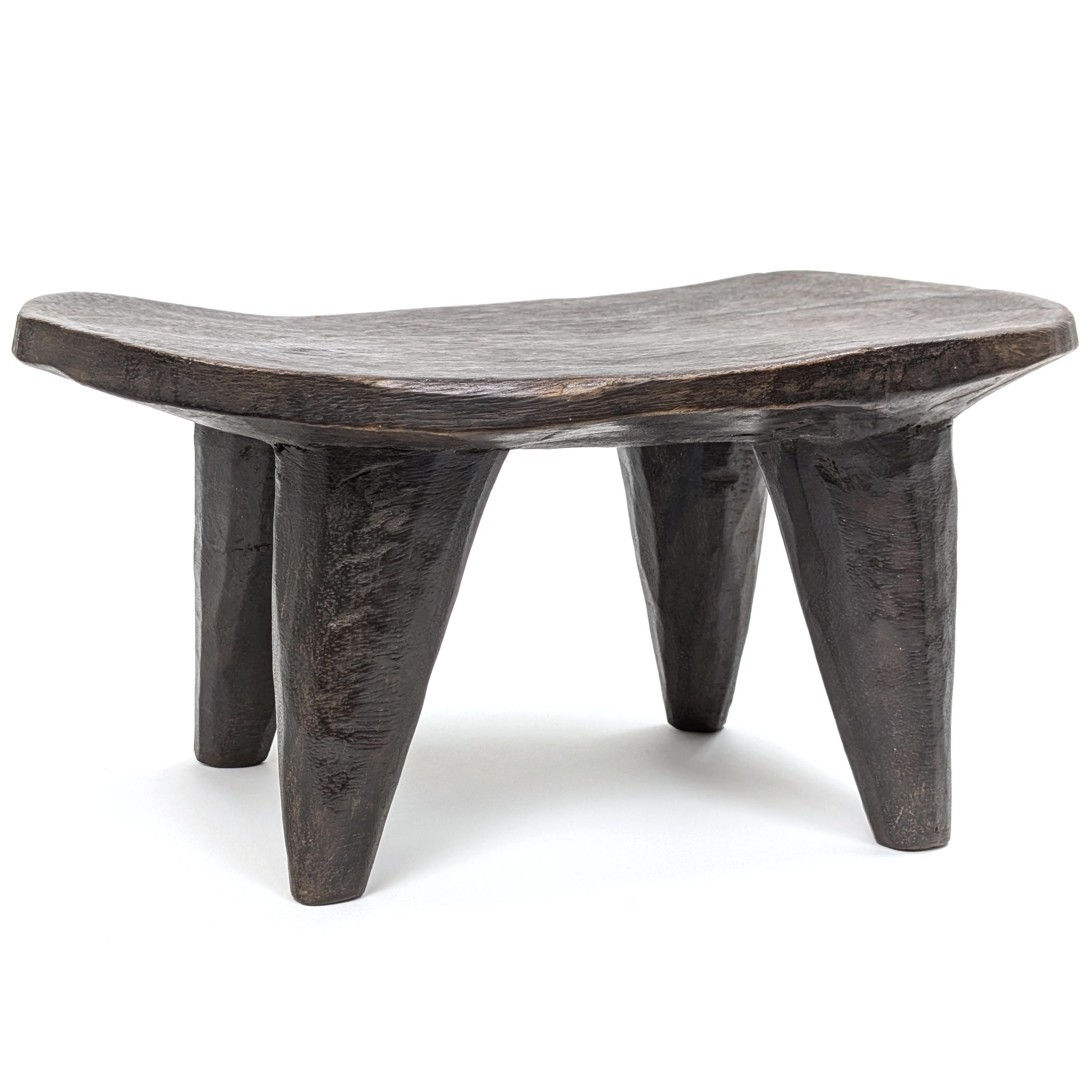 ヴィンテージ】セヌフォ族 スツール ① 椅子 民具 花台 アフリカン