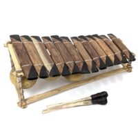 バラフォン 12音 ブルキナファソ製 アフリカの楽器 （r163-28