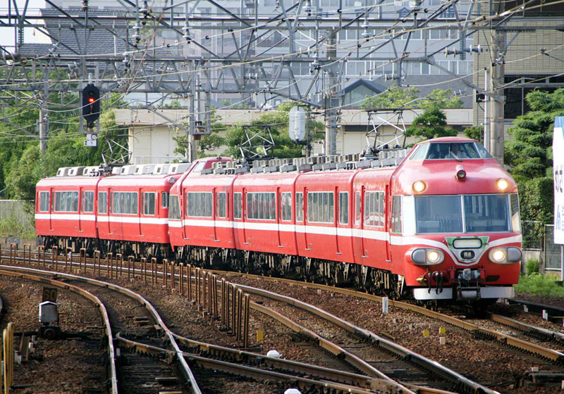 名古屋鉄道 パノラマカー一般系統板 【河和/知多半田】 名古屋鉄道