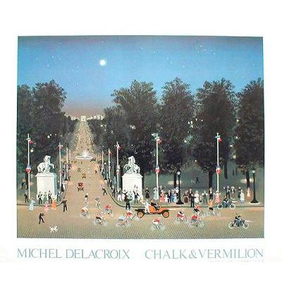 ☆ミッシェル ドラクロワ（MICHEL DELACROIX）☆リトグラフ