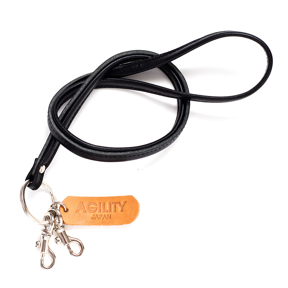 8mmネックストラップ』(全5色)ジーンズ（栃木レザー）/丁度いい8mm幅