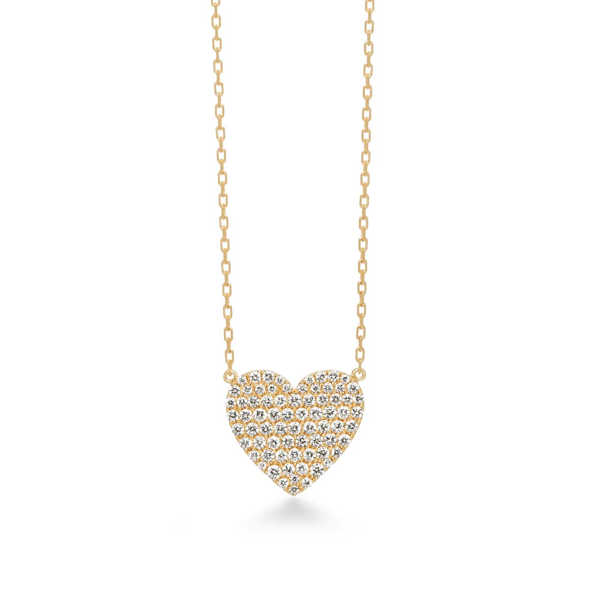 ハートパヴェモアイアン ネックレス | AHKAH / アーカー | 【公式