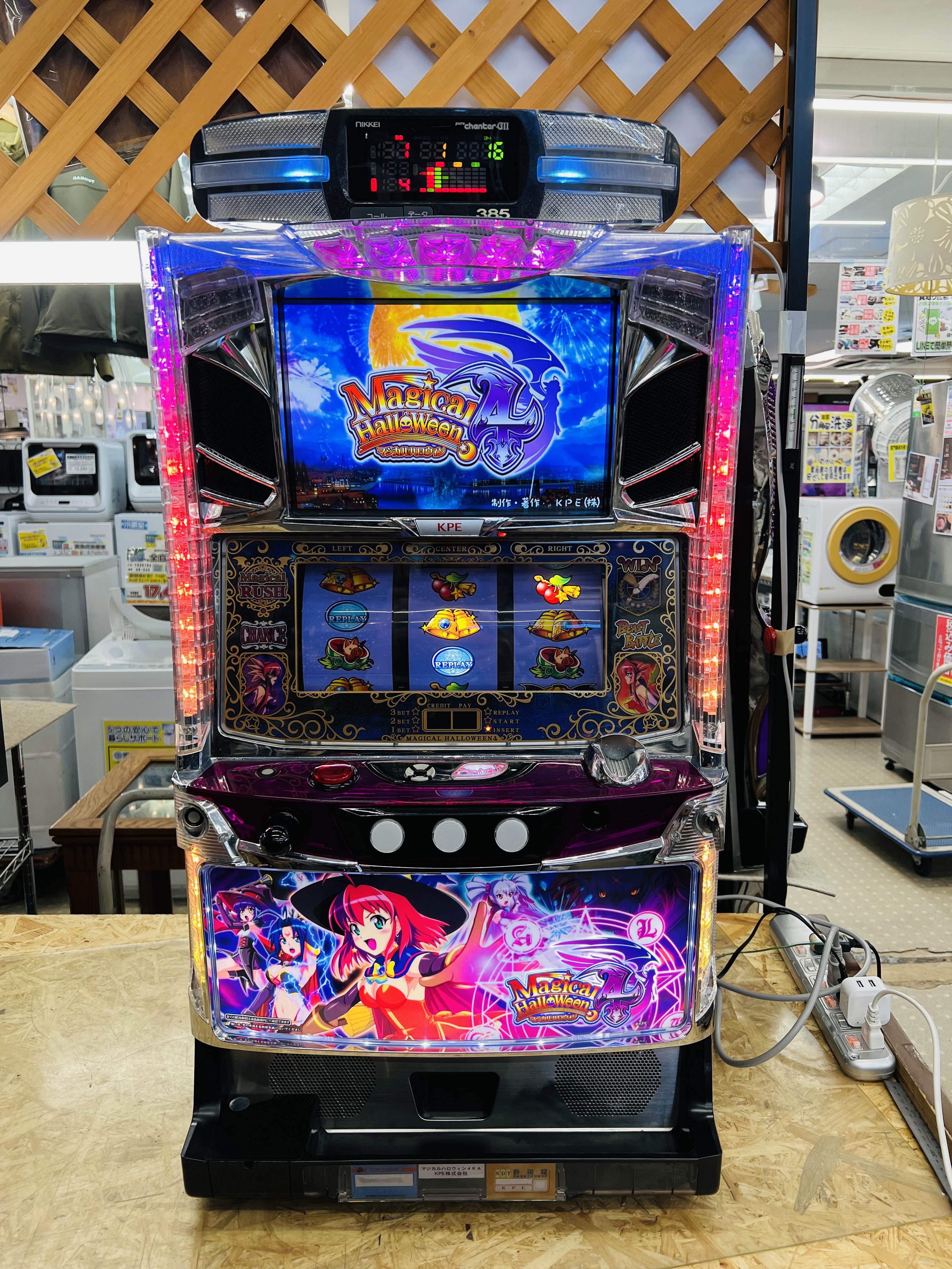 マジカルハロウィン5 実機 スロット パチスロ 名機】☆マジカル