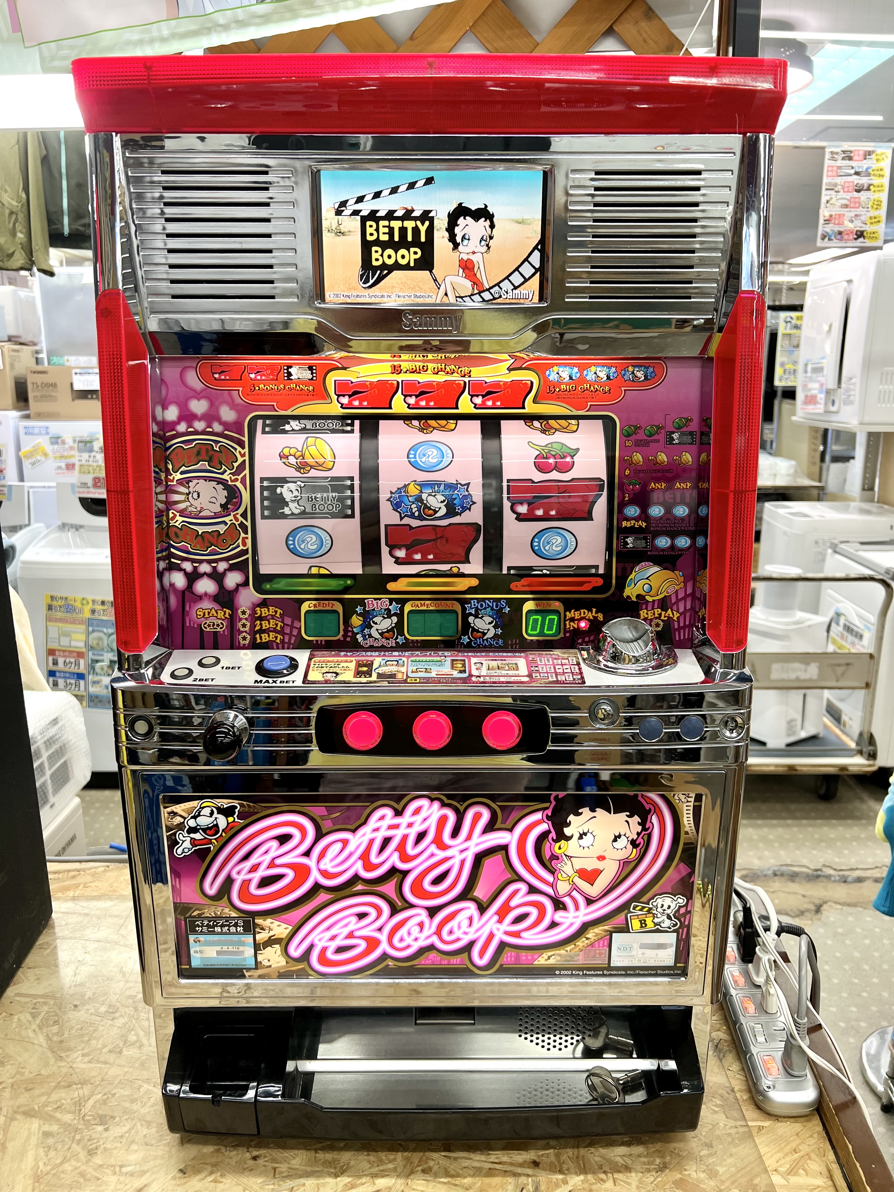 ベティ・ブープS スロット実機 買取致しました｜愛品館千葉店