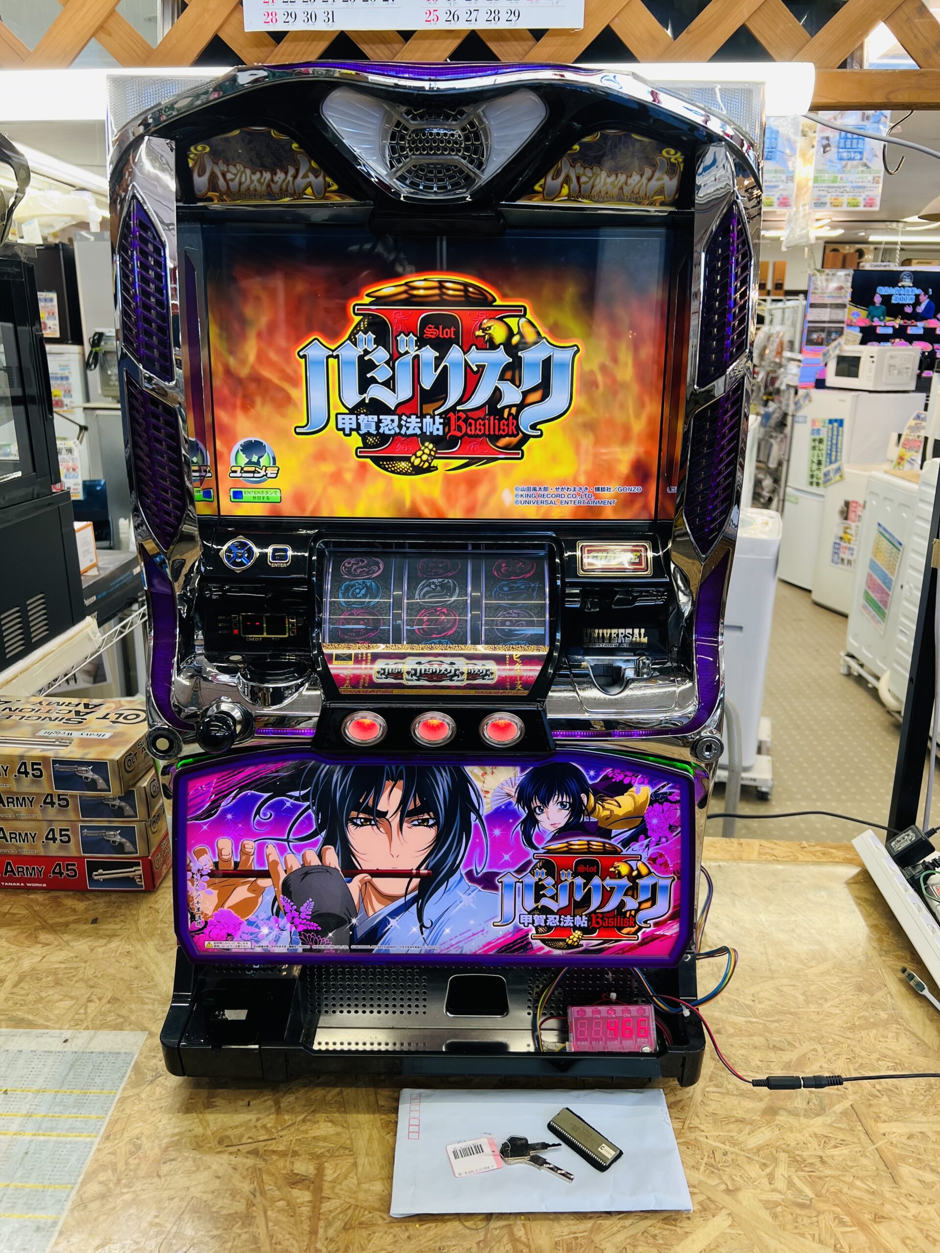 スロット バジリスク絆 実機