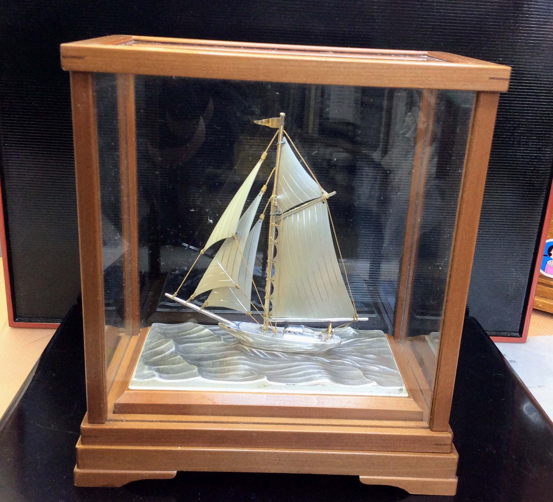 武比古作｜銀細工ヨット