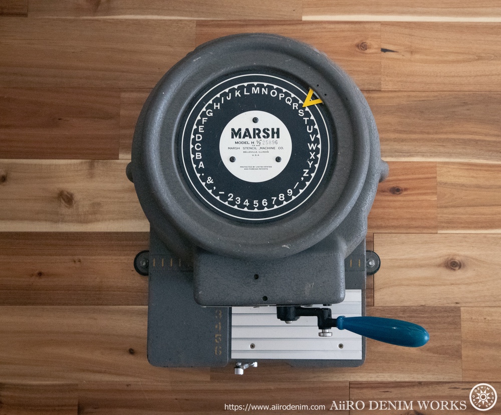 MARSH（マーシュ）のステンシルカッティングマシン。それは“超”ミル