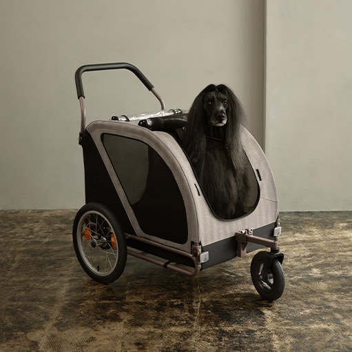 GREY TWEED - AIRBUGGY FOR PET | ペットカートのエアバギー