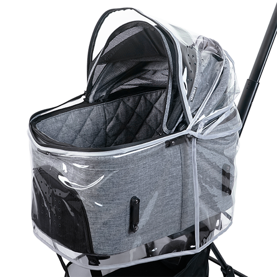 FITT SERIES WIZ RAIN COVER - AIRBUGGY FOR PET | ペットカートの