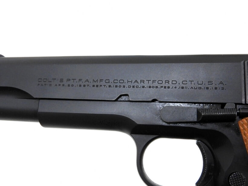 CAW COLT 45AUTO 戦前型ナショナルマッチ HW SPG規格 CAW COLT 45AUTO