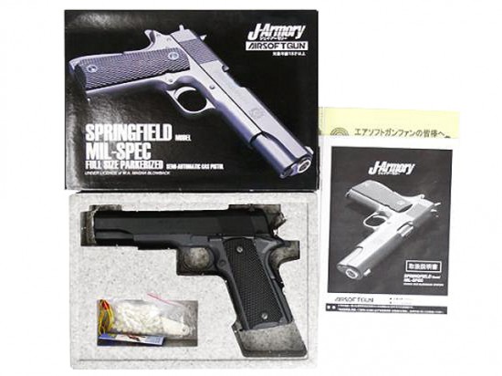 SPRINGFIELD MIL-SPEC ガスガン フルサイズ SPRINGFIELD MIL-SPEC