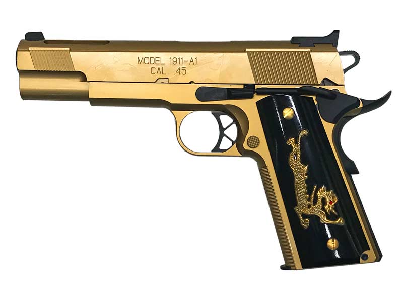 黄金のムービーガン「WA フェイスオフ1911 黄金のムービーガン「WA