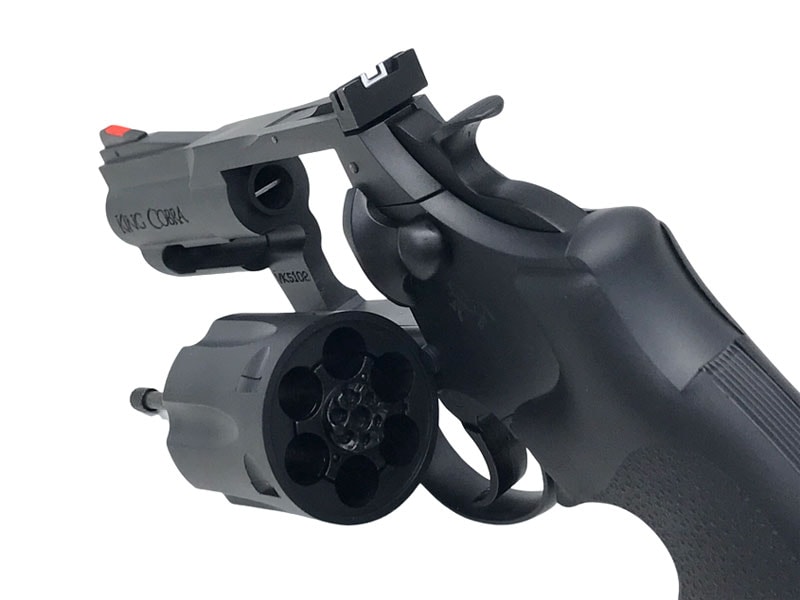 KSC製HW樹脂モデルガン コルト・キングコブラ 黒2.5インチSPG