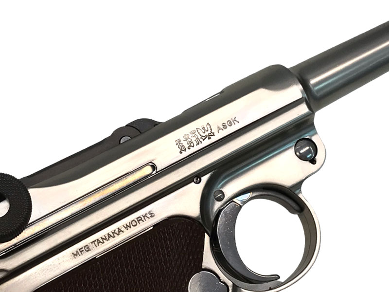 希少な美品！タナカ ルガーP08 4インチ 快調ガスブロ、ガス漏れ無し