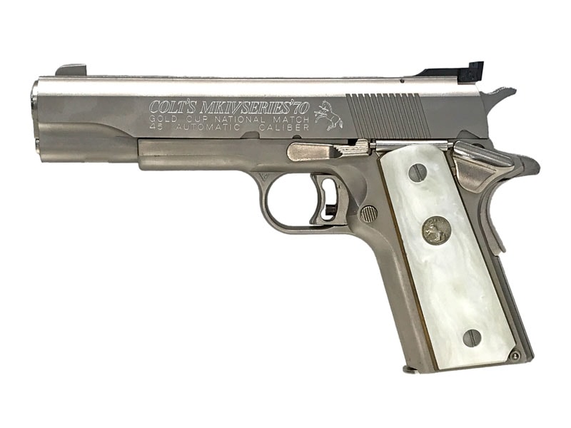 MGC] コルト ゴールドカップナショナルマッチモデル サテンシルバー