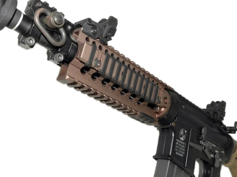 WA] M4A1 CQB-R サプレッサー&ハンドガード&ストックカスタム (中古)の