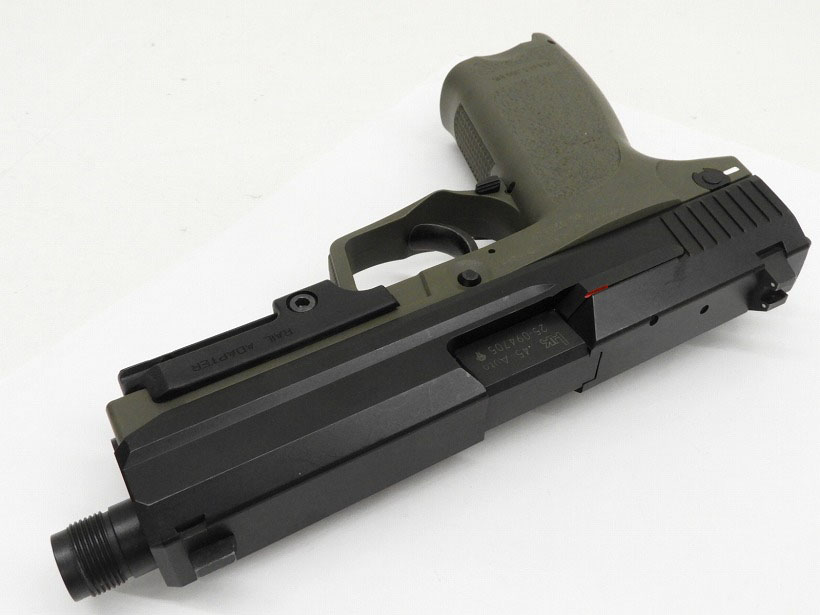 KSC] USP.45 タクティカルカスタム グリーンフレーム システム7 (中古