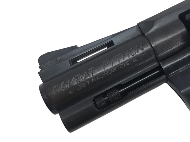 美品 コクサイ ニューコルトコンバットパイソン 3インチ MHWウッディ