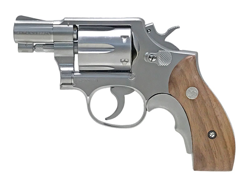 極美!! コクサイ S&W M64 4in モデルガン 純正木グリ付 未発火 極美