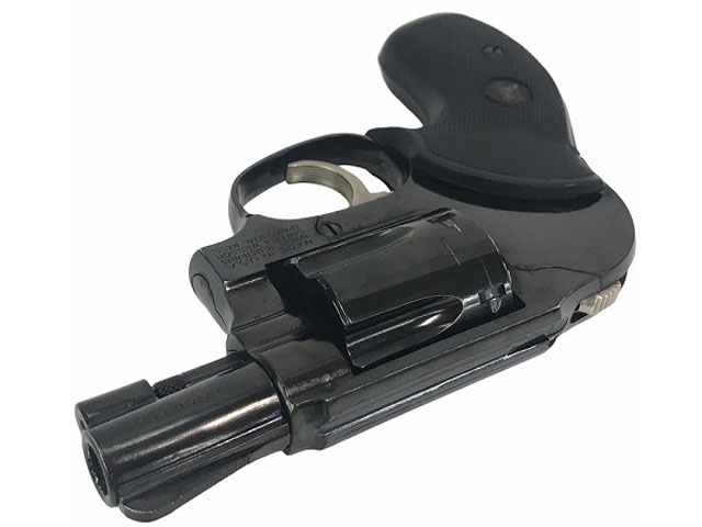 タナカワークス S&W M49 ボディーガード2インチ HW ラバーグリップ付き