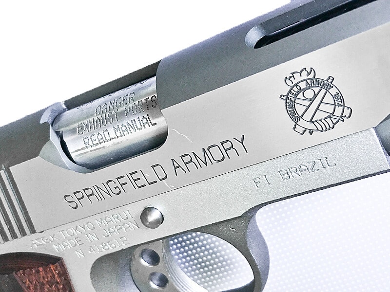 東京マルイ] V10 ウルトラコンパクト シルバー スライド等リアル刻印