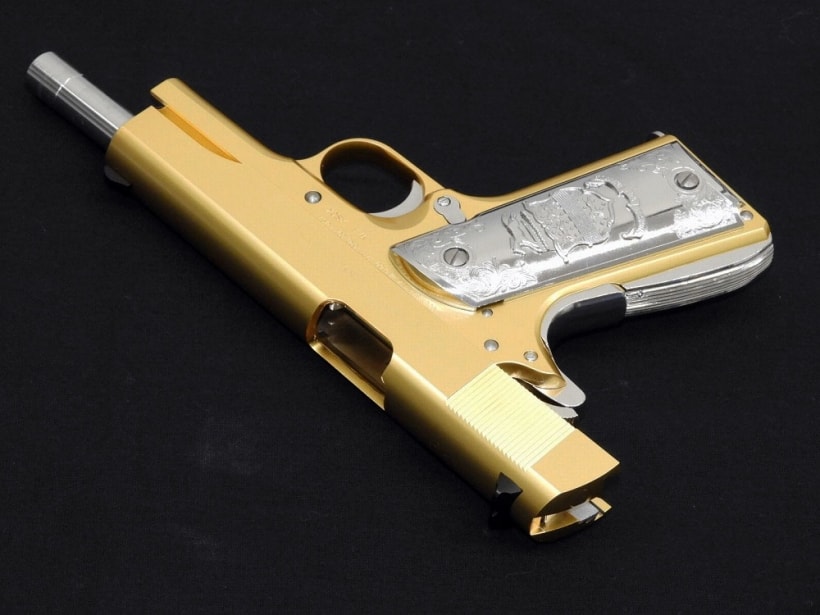 WA] コルトガバメント プレミアムエディション ゴールド ガスブロー