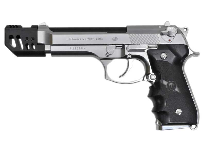 中古品】東京マルイ ガスガン「M92F クロームステンレス」※訳あり 中古