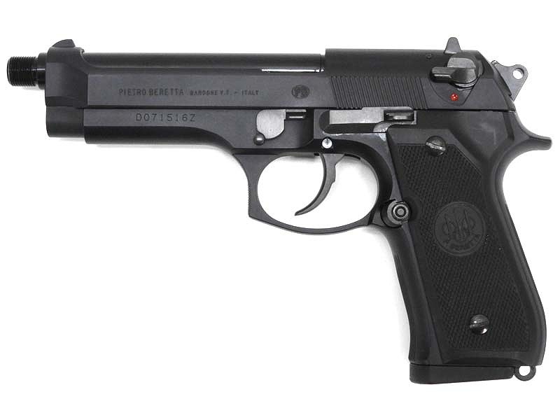 WA 限定サイレンサーモデルベレッタM92F ブローバックガスガン
