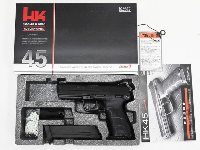 中古美品・絶版希少】KSC H&K USP match スライドHW 07HK 中古美品