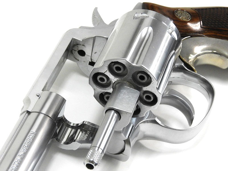 コクサイ】s&w M64モデルガン+交換用木グリ