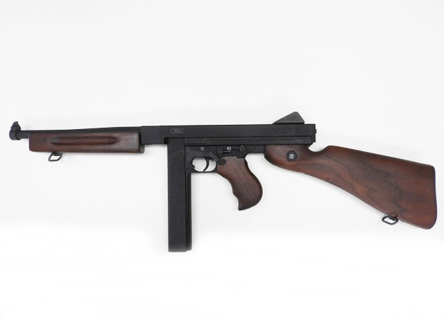 WE/CyberGun] トンプソン M1A1 GBB 木製ストックバージョン (中古)の