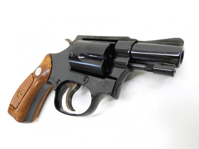絶版品】タナカ S＆W M36 スチールフィニッシュ ガスガン 絶版品