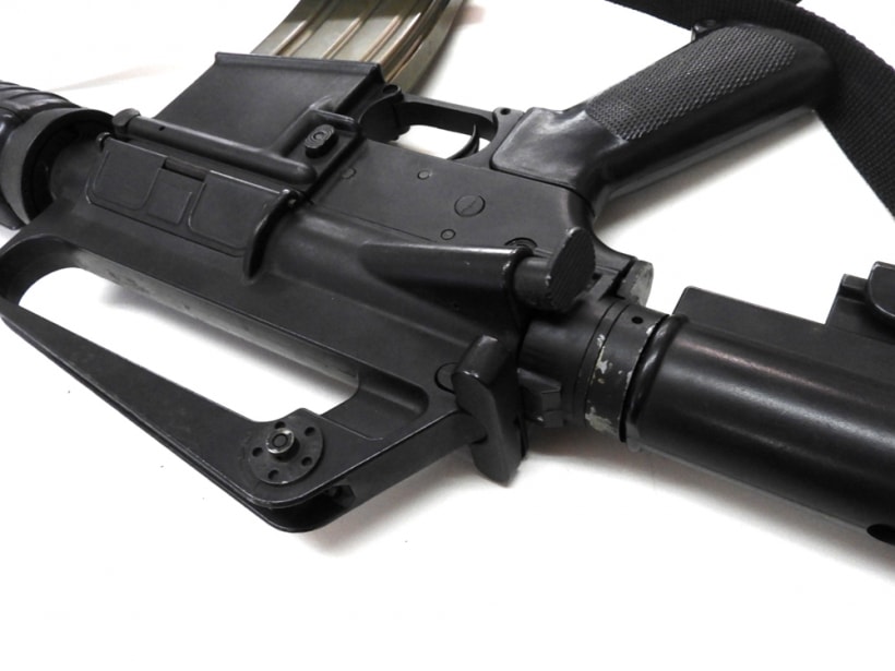 マルシン] COLT XM177E2 コマンド スリング・BKマガジン 付き (中古)の