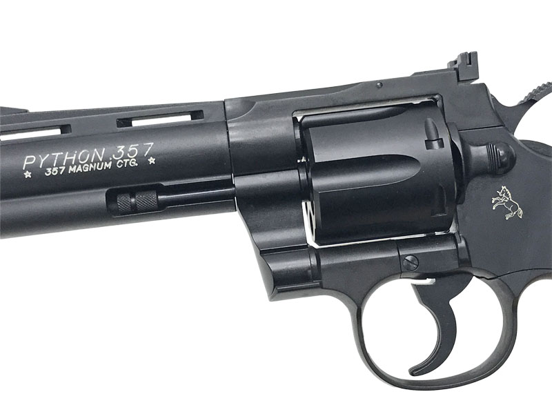 タナカ] コルト パイソン 357マグナム 4インチ Rモデル HW ガス